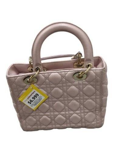 Dior Small Lady ABCDior in Pink Lambskin LGHW  Brands Lover