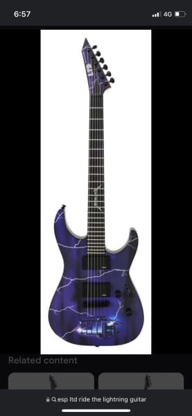Left hand ESP LTD EC256 guitar | Guitars & Amps | Gumtree Australia  Liverpool Area - Liverpool | 1311043212