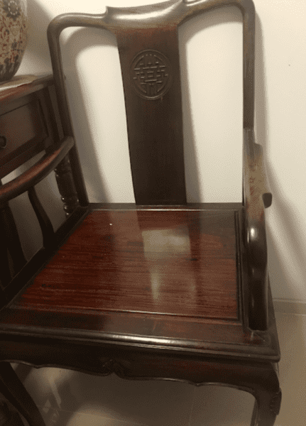 Antique rosewood seats from China Comes with foam cushions Welcome to62863368518529111