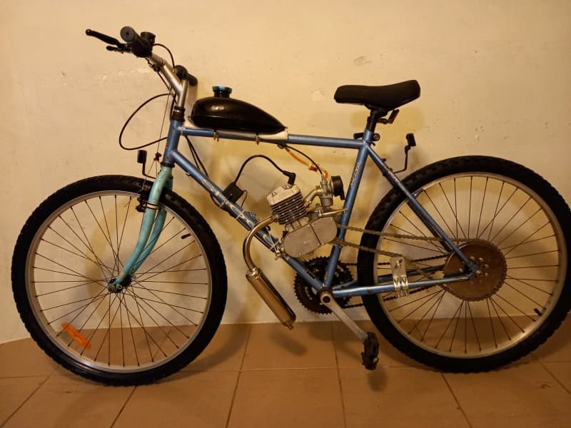 petrol pedal bike for sale