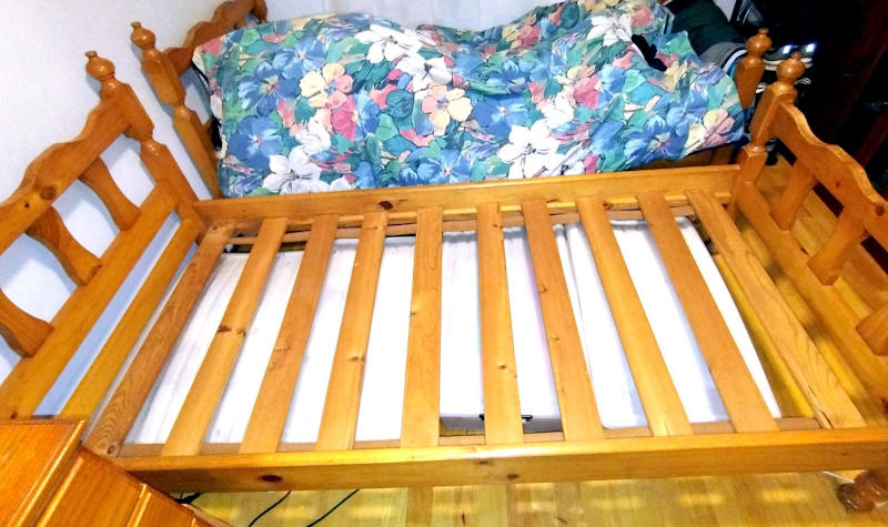 COLONIAL STYLE TIMBER LONG SINGLE BED (2 Bunk Beds Available, Frame)63437624668803110