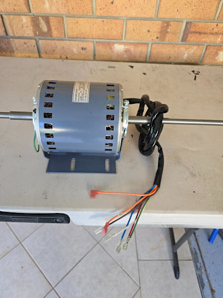 Temperzone fan motor assembly $60063012444897281112