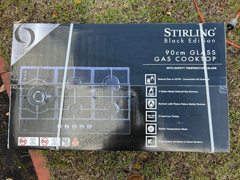 BRAND NEW Stirling Glass Cook Top  - black edition63443029579521111
