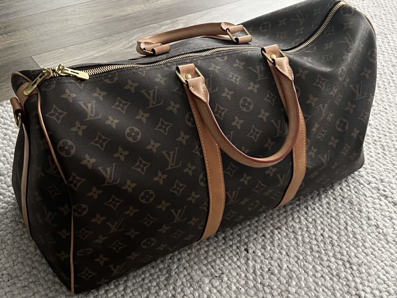 Louis Vuitton Climbing Keepall Bandouliere Bag Limited Edition Monogram  Taurillon Leather With Auction