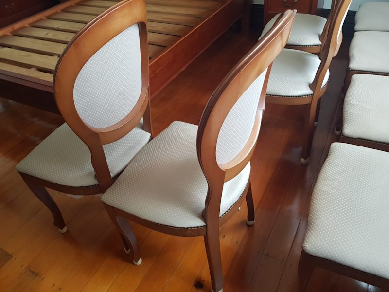 8 x Vintage Timber Nick Scali Dining Chairs62863383778819111
