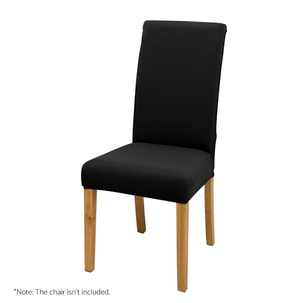 Dining Chair Covers 4x Slipcovers Spandex Stretch Banquet Wedding Blac62863375868290111