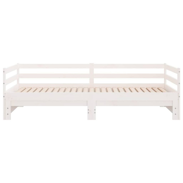 Pull-out Day Bed without Mattress White 2x(90x190) cm62863378663682111