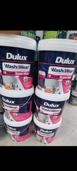 Dulux Wash & Wear Plus Super Hide 15L Cheap,Fresh & Free Tinting63440164570499110