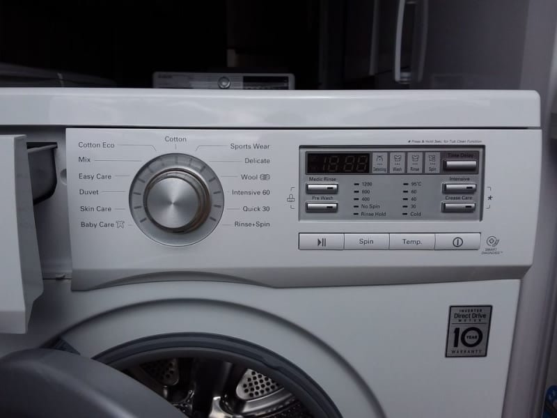 LG Front Loading Washing Machine 7kg Direct Drive in as new condition63612126872577111