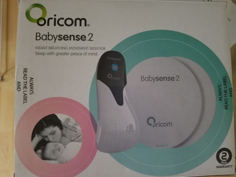 oricom babysense2 infant breathing movement monitor