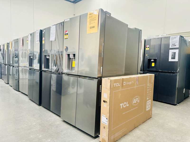 APPLIANCES SALE FRIDGES-WASHERS-COMBOS-TVS-DRYERS 12 MONTHS WARRANTY 63017323510531111