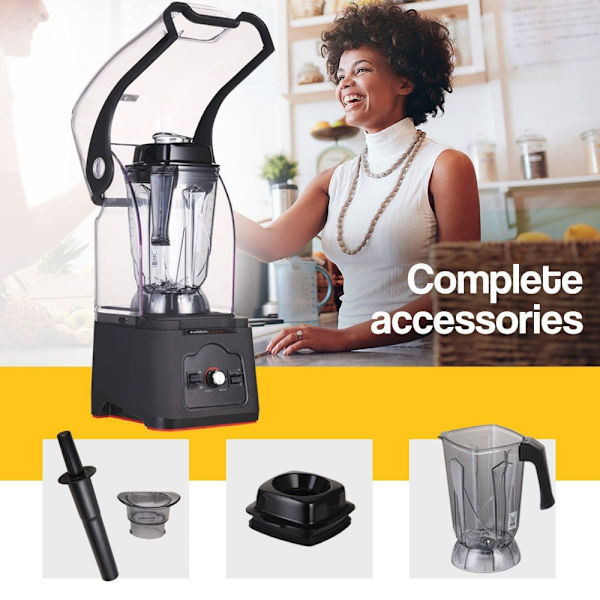 Commercial Blender Quiet Enclosed Powerful 2.5L - Limited Stock63019078321795111