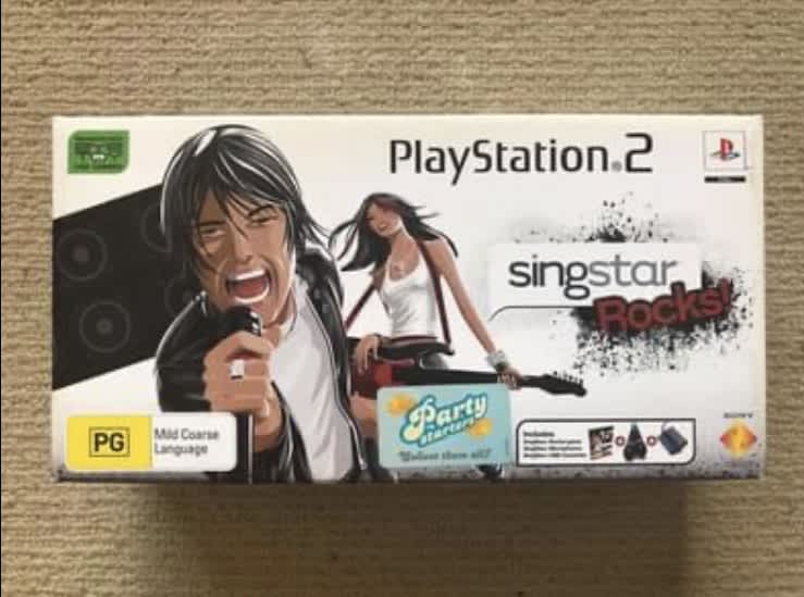 Playstation 4 / 5 Ps4 Ps5 Singstar Bundle 2x Microphones + Sing star  Celebrat