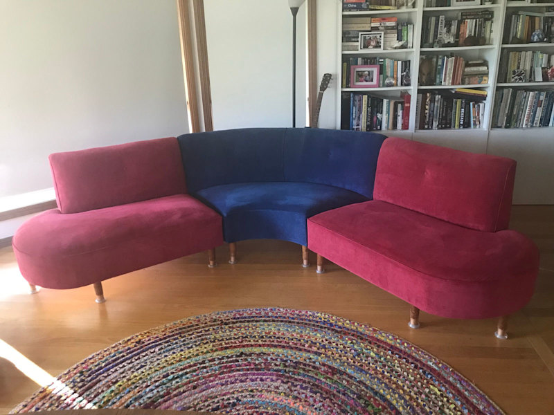 Original Vintage three piece modular sofa62863378976643113