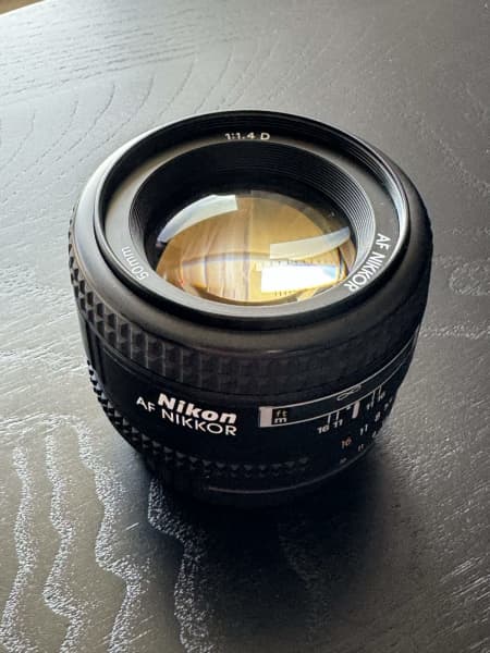 Lente nikkor 50mm discount 1.4