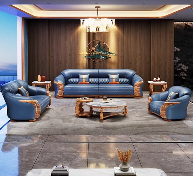 Leather sofa set62863385023234111