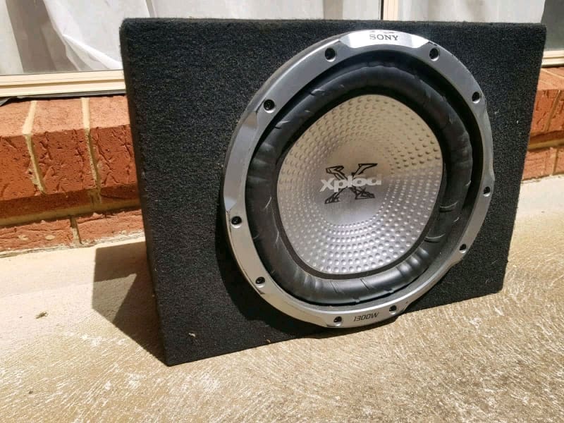 sony xplod 1300w subwoofer