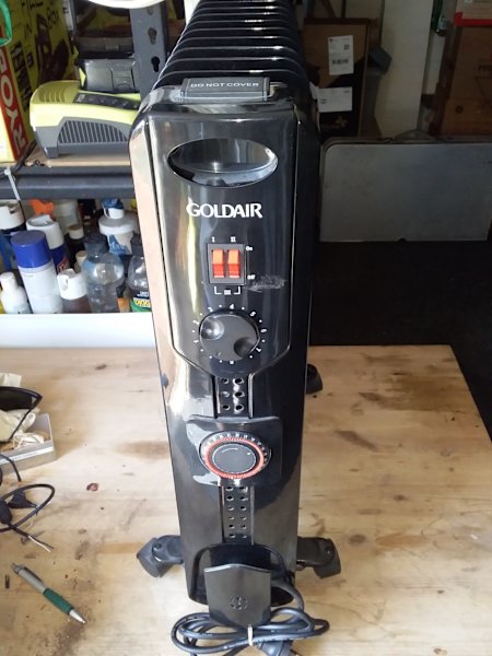 HEATER OIL FILLED 2.4KW 11 FIN GOLDAIR OCO290 HEATER63441641153666111