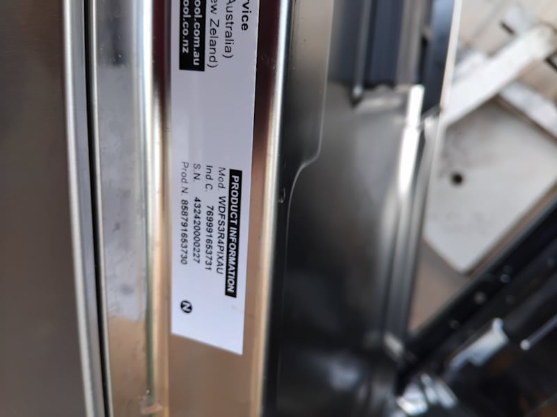 Whirlpool late  model dishracks  only. Model   Wdf  s3r4p1xau63442884370435110