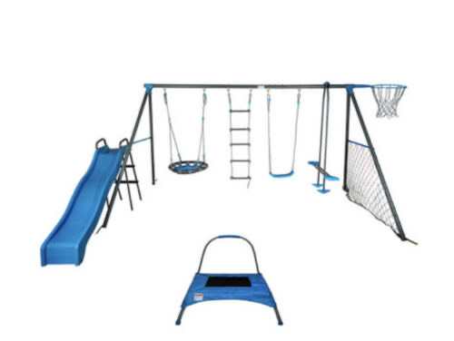 assembled swing sets