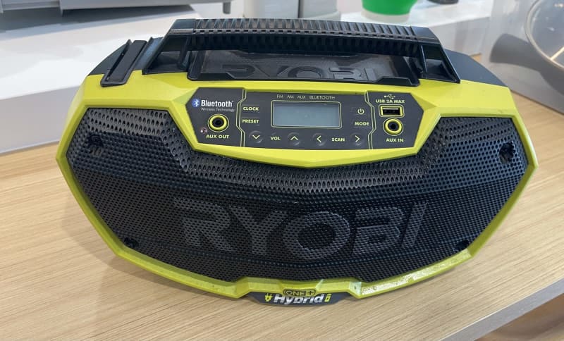 Ryobi One 18V Hybrid 2 Speaker Radio With Bluetooth | Radios & Receivers |  Gumtree Australia Maroochydore Area - Warana | 1310711360