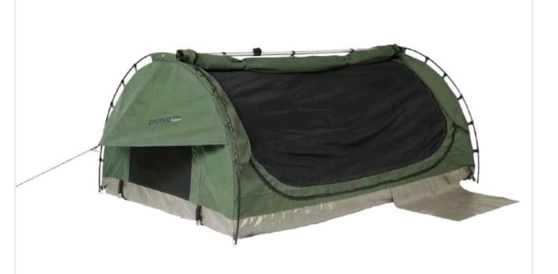 Dune King Titan deluxe double swag. 4WD Olive | Camping & Hiking