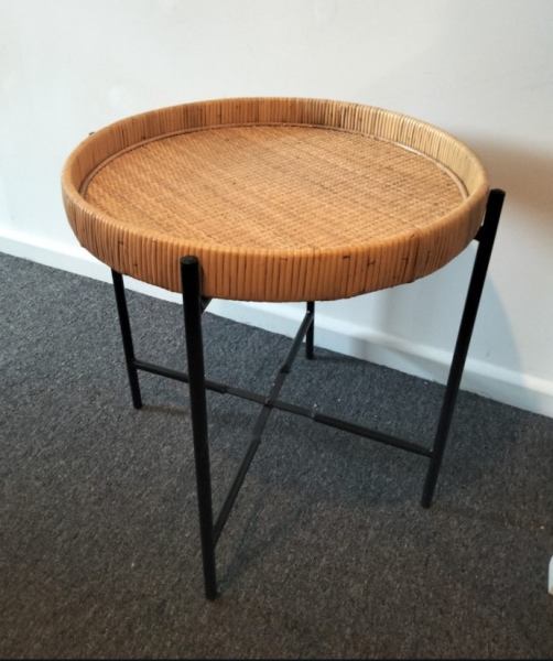 Round Cane Side tables (new x2)62863382198914116