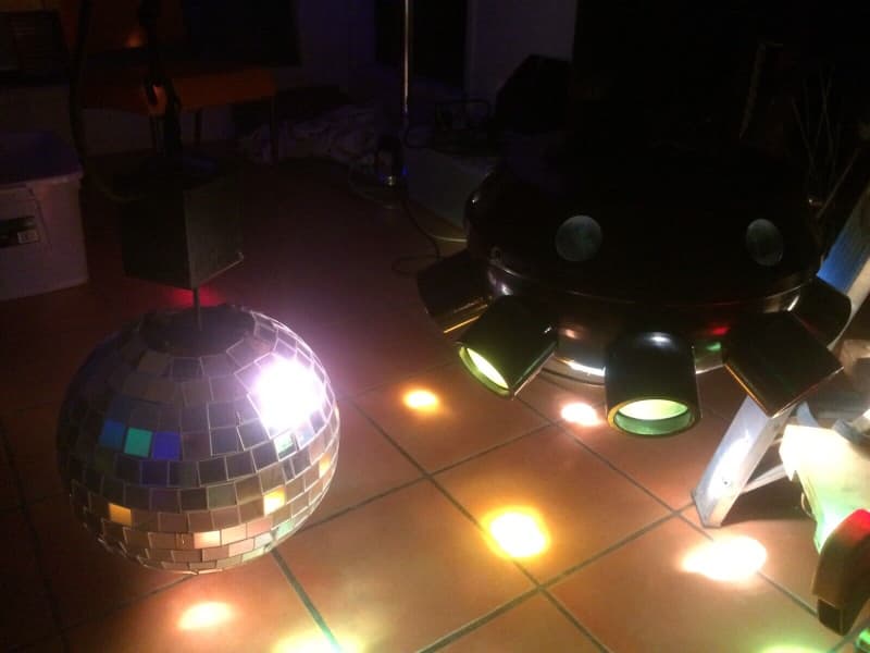 Retro old school DISCO lights | Collectables | Australia Geelong City - Grovedale | 1227061839