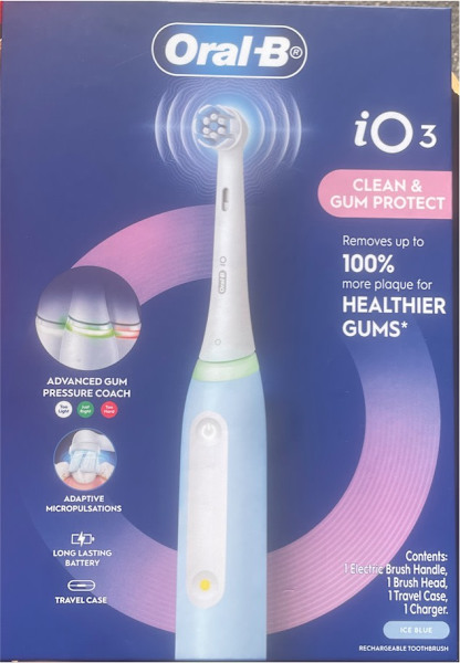 Oral B io3 Electric Toothbrush - BRAND NEW IN BOX UNOPENED. 630217307737611118