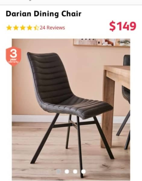 darian upholstered dining chair