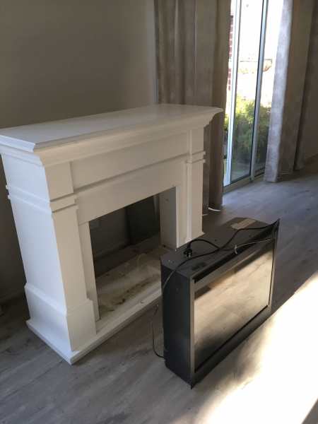 Dimplex White Kenton Mantle Electric Fireplace63442713939586112