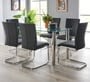 Flint Dining Chair x10. Dark Grey.62864723487747113