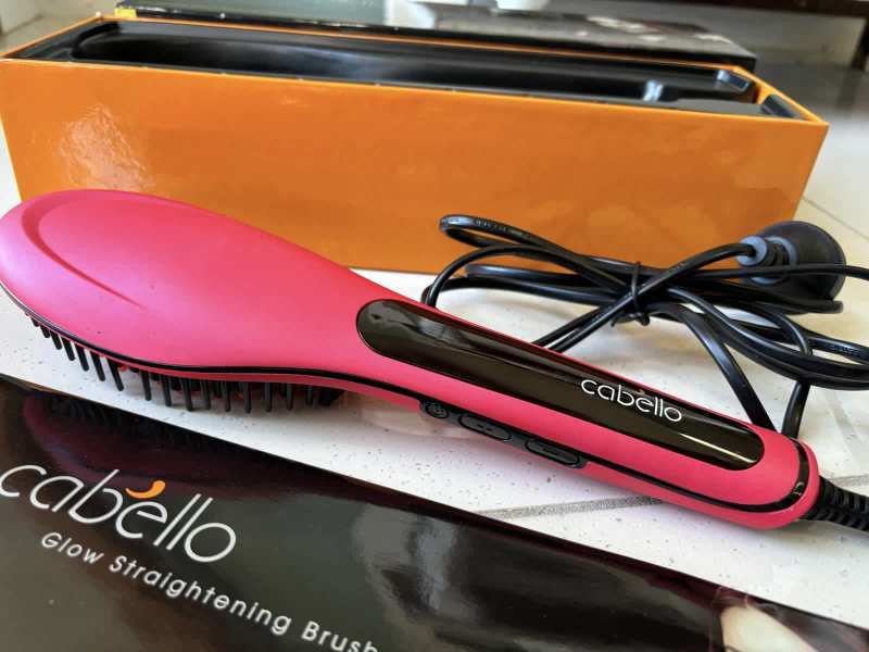 .CABELLO * Glow Straightening Brush* Pink63017318996609113