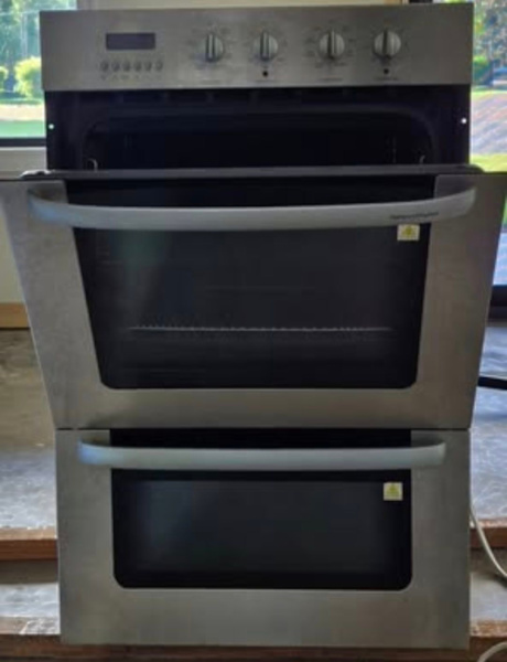 Double Electric Oven and Gas Cooktop63019537826178111
