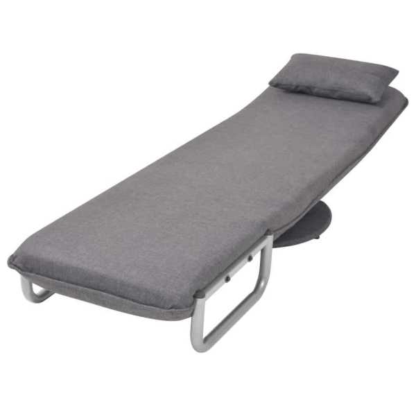 Swivel Chair and Sofa Bed Dark Grey Fabric62864723152641112