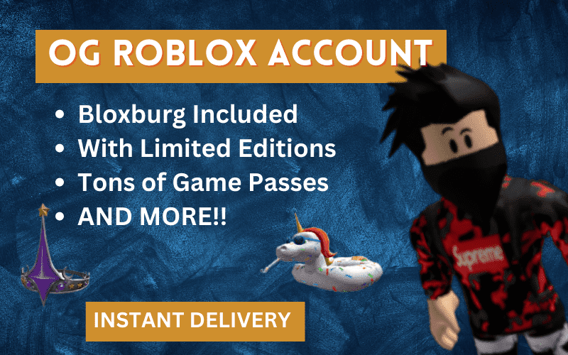 Giá trị tài khoản Roblox của bạn đang tăng chóng mặt vào năm 2024! Tham gia cộng đồng game thủ nhiệt tình và chiến đấu cho giá trị tài khoản của bạn ngày càng lớn hơn. Xem ngay hình ảnh liên quan đến giá trị tài khoản Roblox của bạn!