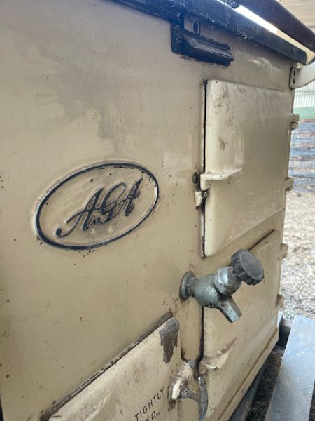 AGA stove, gas converted63612127855235110
