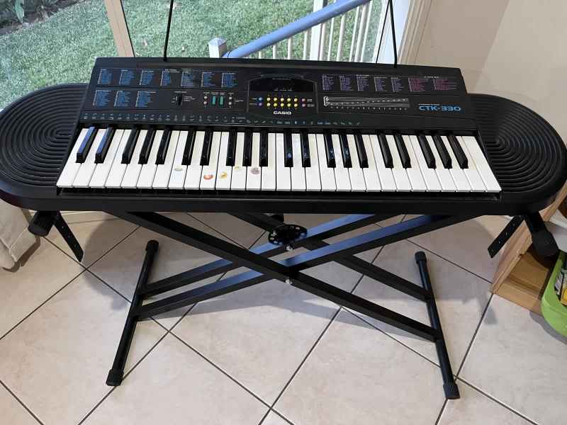 Casio CTK 330 Keyboard Keyboards Pianos in Kuraby QLD Gumtree Australia