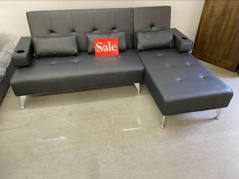 NEW SOFA BED WITH CUP HOLDER CAN DELIVER 62863380571393112