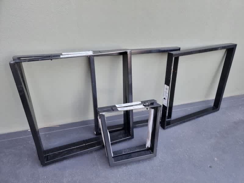 table legs RapidMesh steel 3 pairs for $80, same type as bunnings New62863383169923119