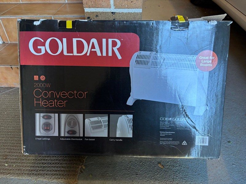 Goldair 2000W Convector Heater63443808466691111