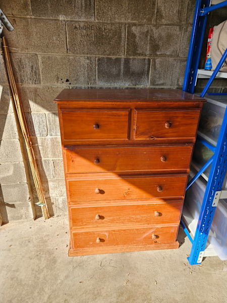 Tallboy Dresser (solid wood)62863384318211111