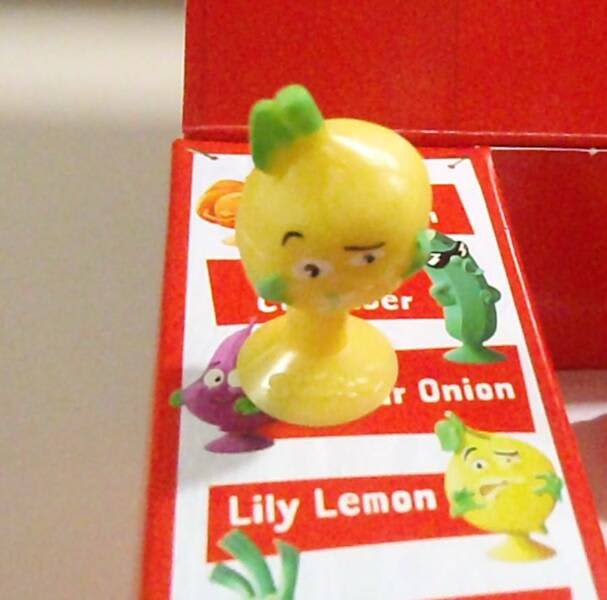 Coles store stikeez lemon