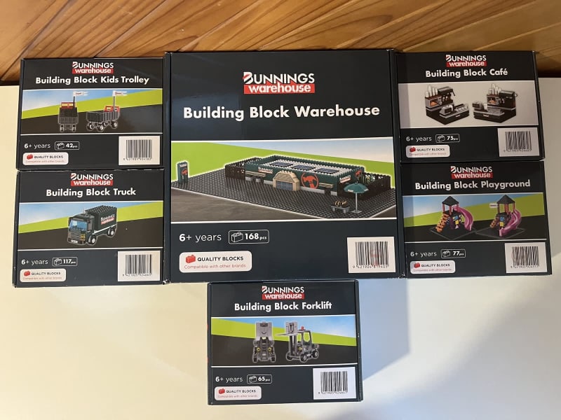 Bunnings discount forklift lego