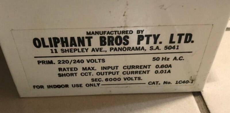 Matching "Oliphant Bros" Indoor Insect Control - $150 Each63006118017537114