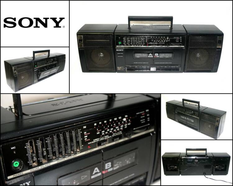 Vintage SONY CFS-W410L 5 Band Equalizer 4 Band Radio Cassette Boombox |  Stereo Systems | Gumtree Australia Melville Area - Ardross | 1292109273