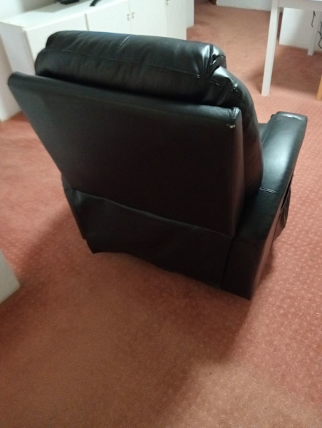 Advwin Recliner Massage Chair Sofa Black 62863382045443113