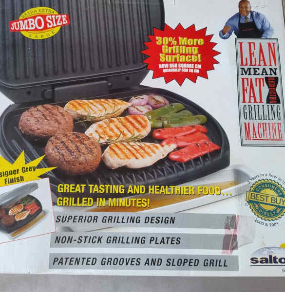 George foreman jumbo size brand new630190754385931125