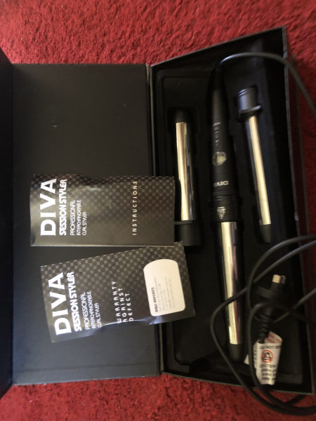 Diva session styler interchangeable curl styler 63017319556738111