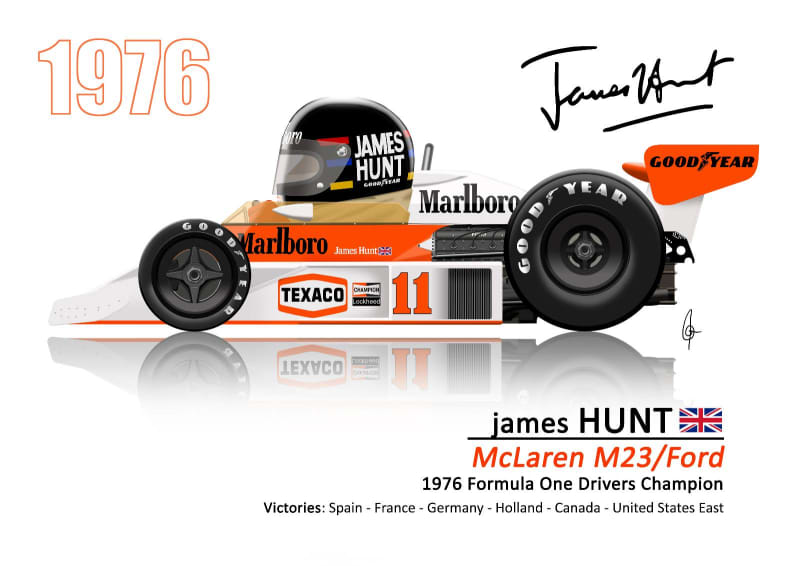 mclaren formula 1 james hunt